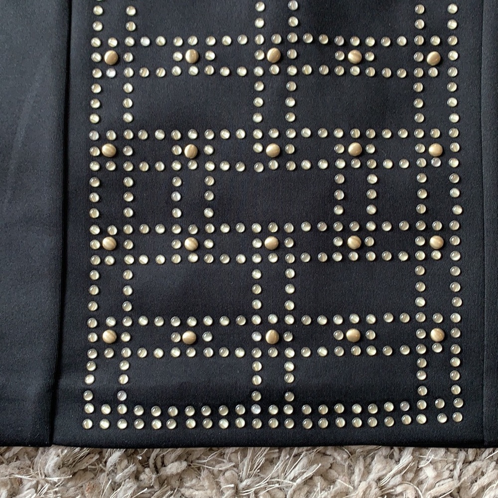 KARL LAGERFELD Black Studded Dress - Picture 4 of 11